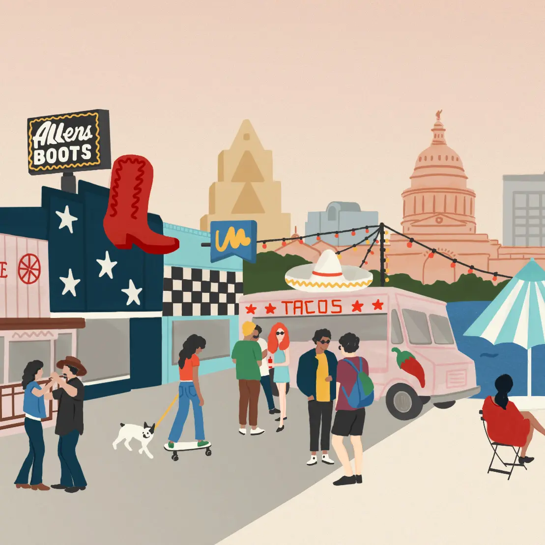 Agnes Bic - for Flight Centre Travel Group - Visiting Austin, Texas