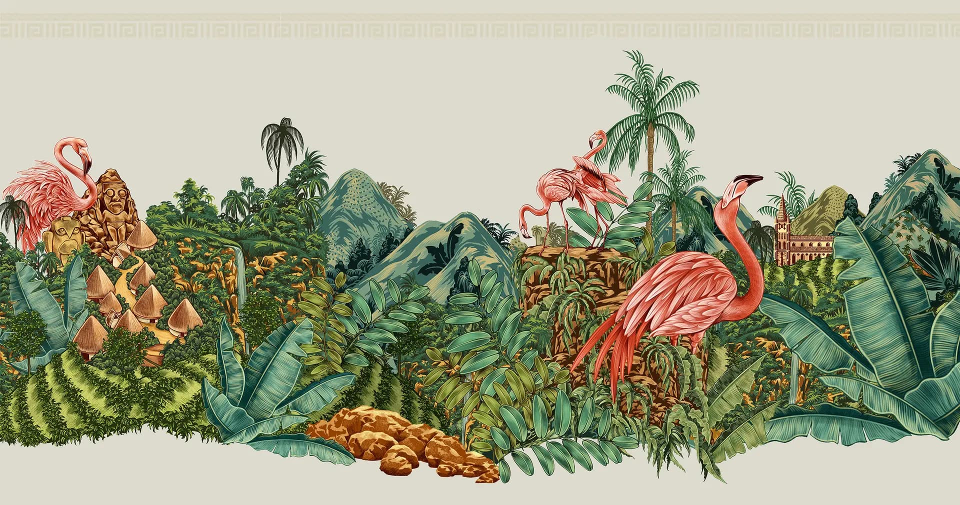 Lisel Ashlock - for Corvus Coffee - Packaging illustration for a series of four regional coffees