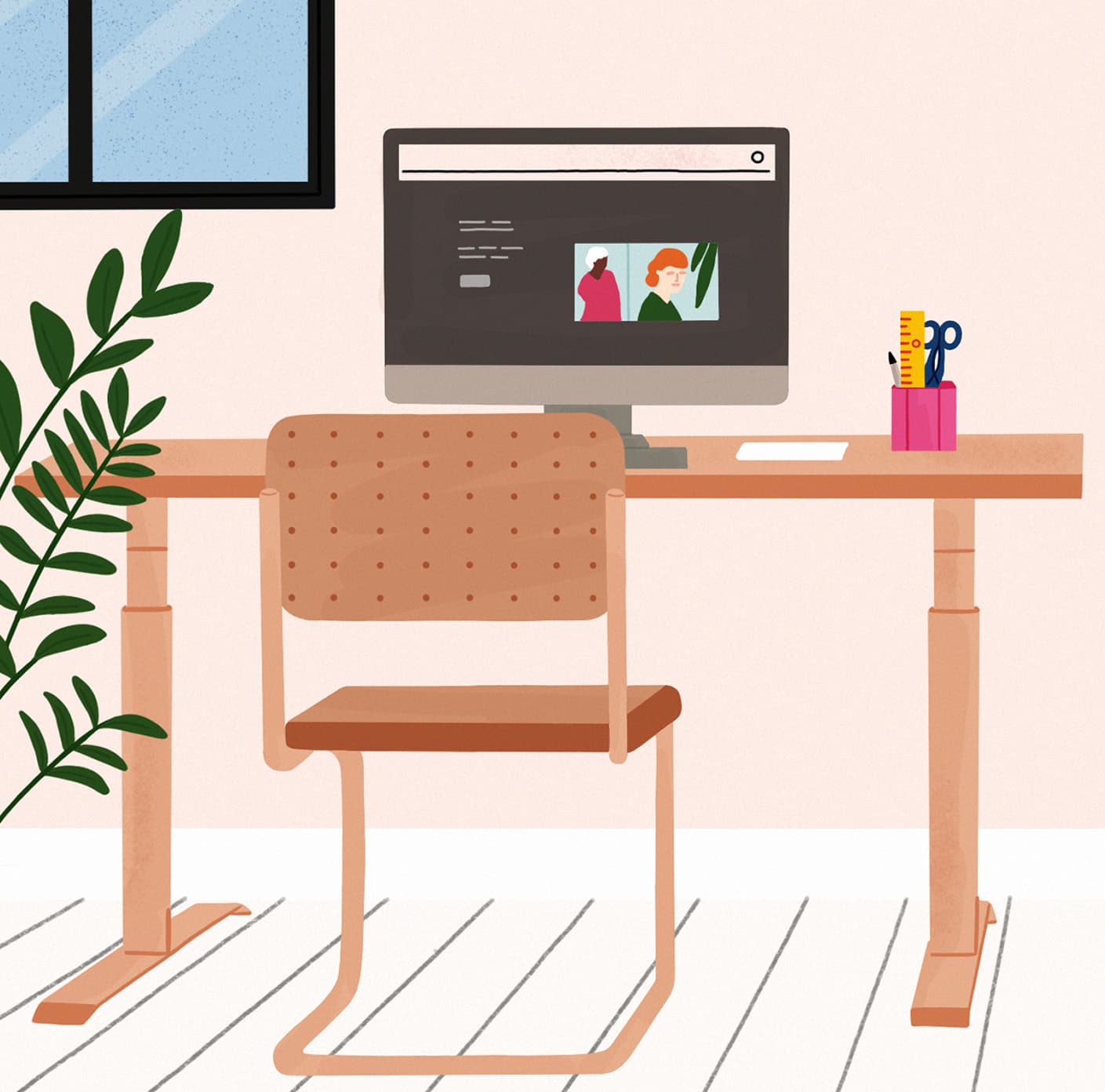 Agnes Bic illustration for Octopus Books: Interior illustration from How to Manifest Anything by Victoria Jackson