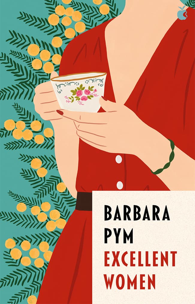 Agnes Bic illustration for Virago Modern Classics: Selections from a series of Barbara Pym book covers