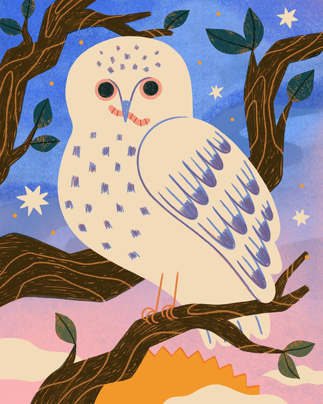 Ellen Surrey illustration for Becoming an Early Bird
