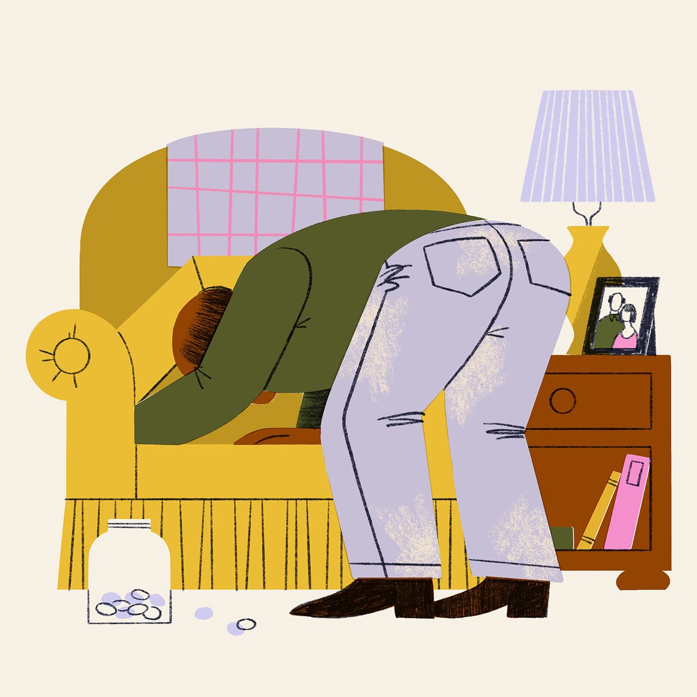 Ellen Surrey illustration for Spare Change