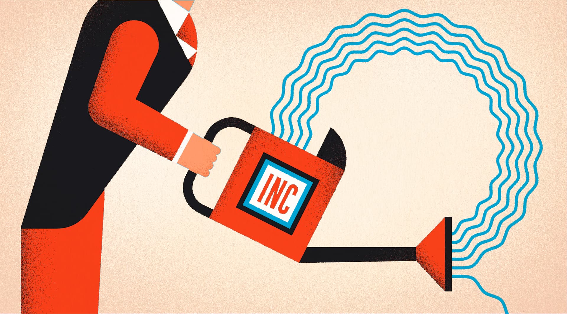 Luc Melanson illustration for Barron’s: Dividend stocks are in fashion right now among investors