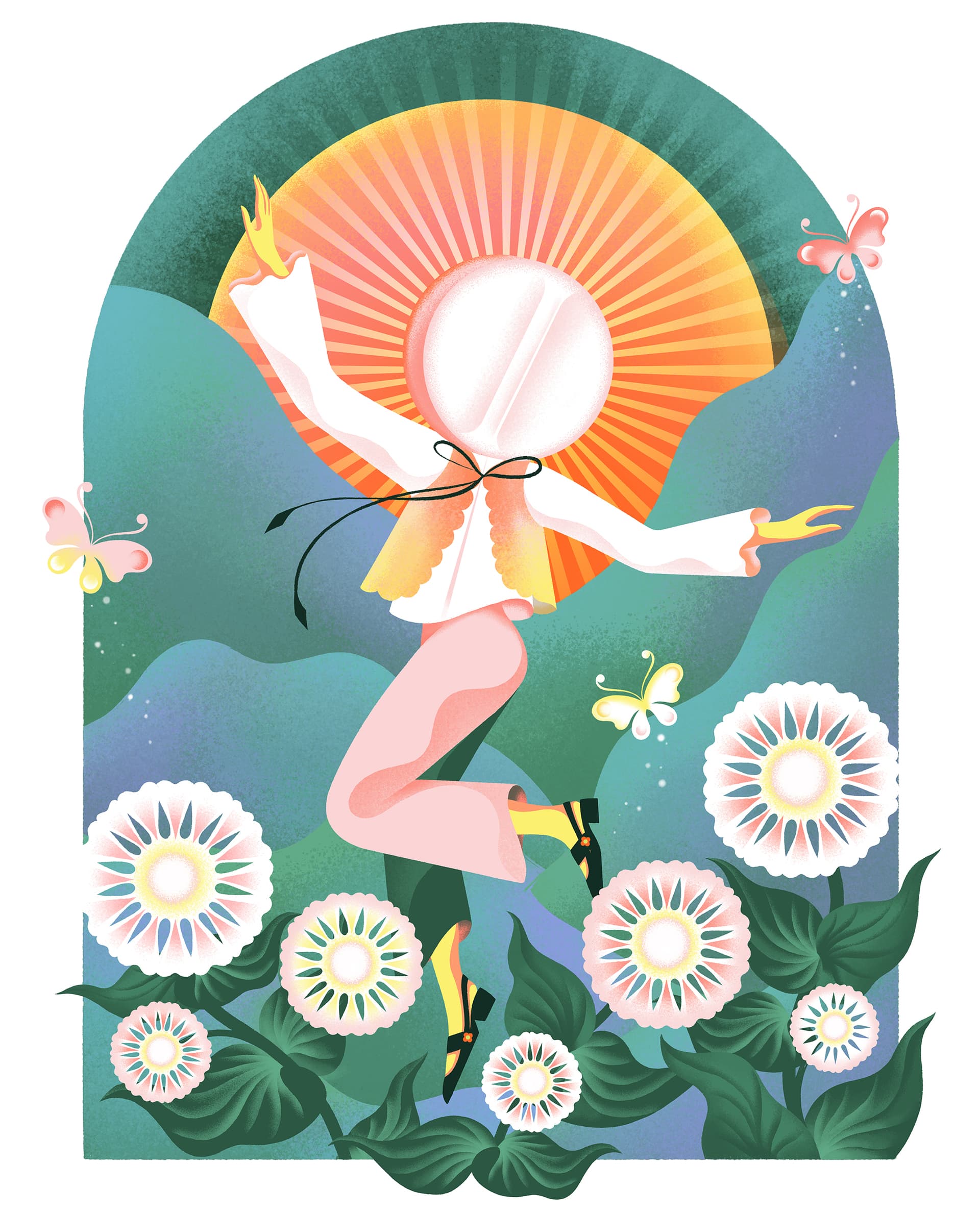 Marina Muun illustration for Freundin: The placebo effect