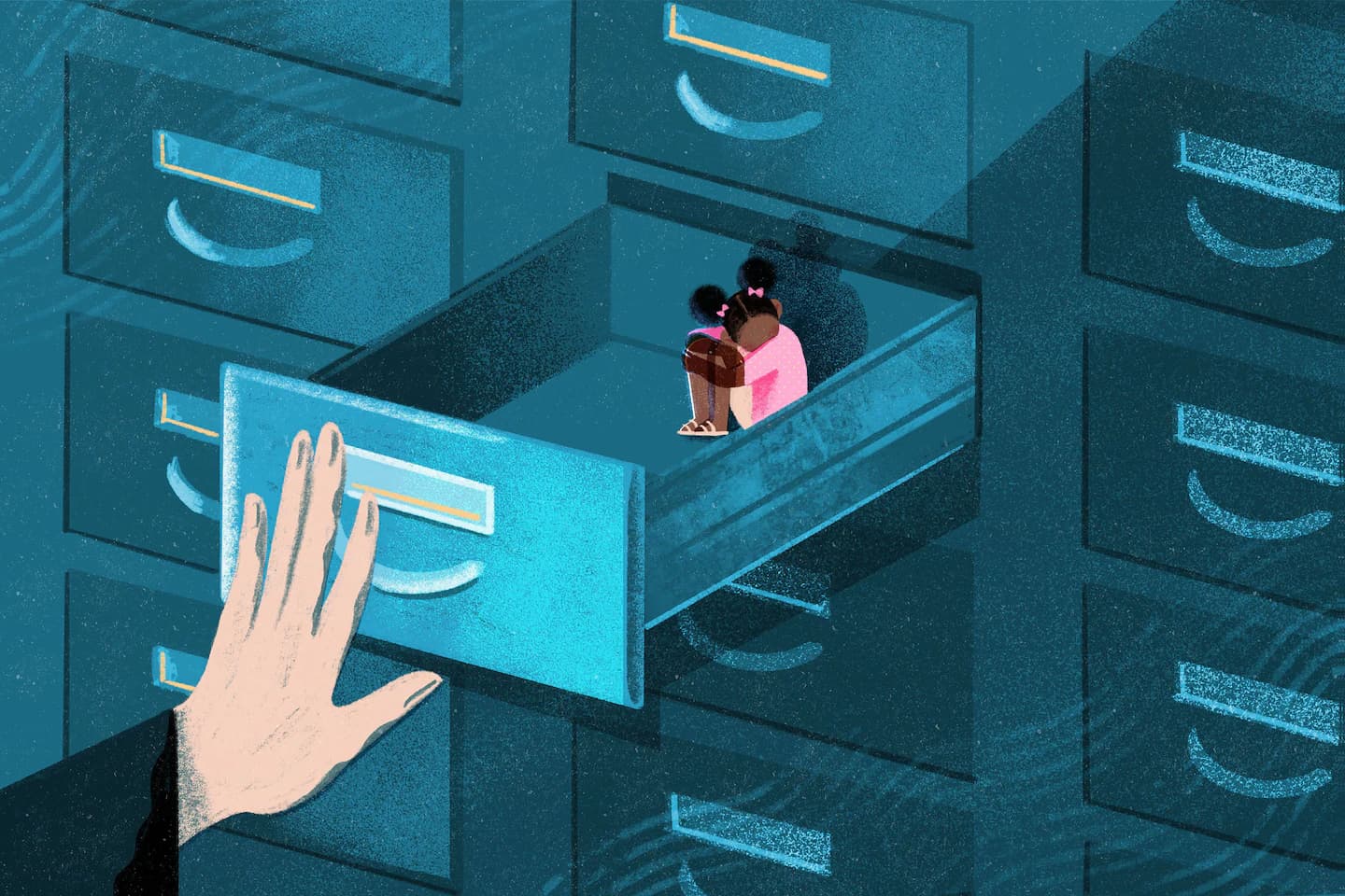 Vanessa Lovegrove illustration for The Washington Post: Adoptions won't solve the end of Roe