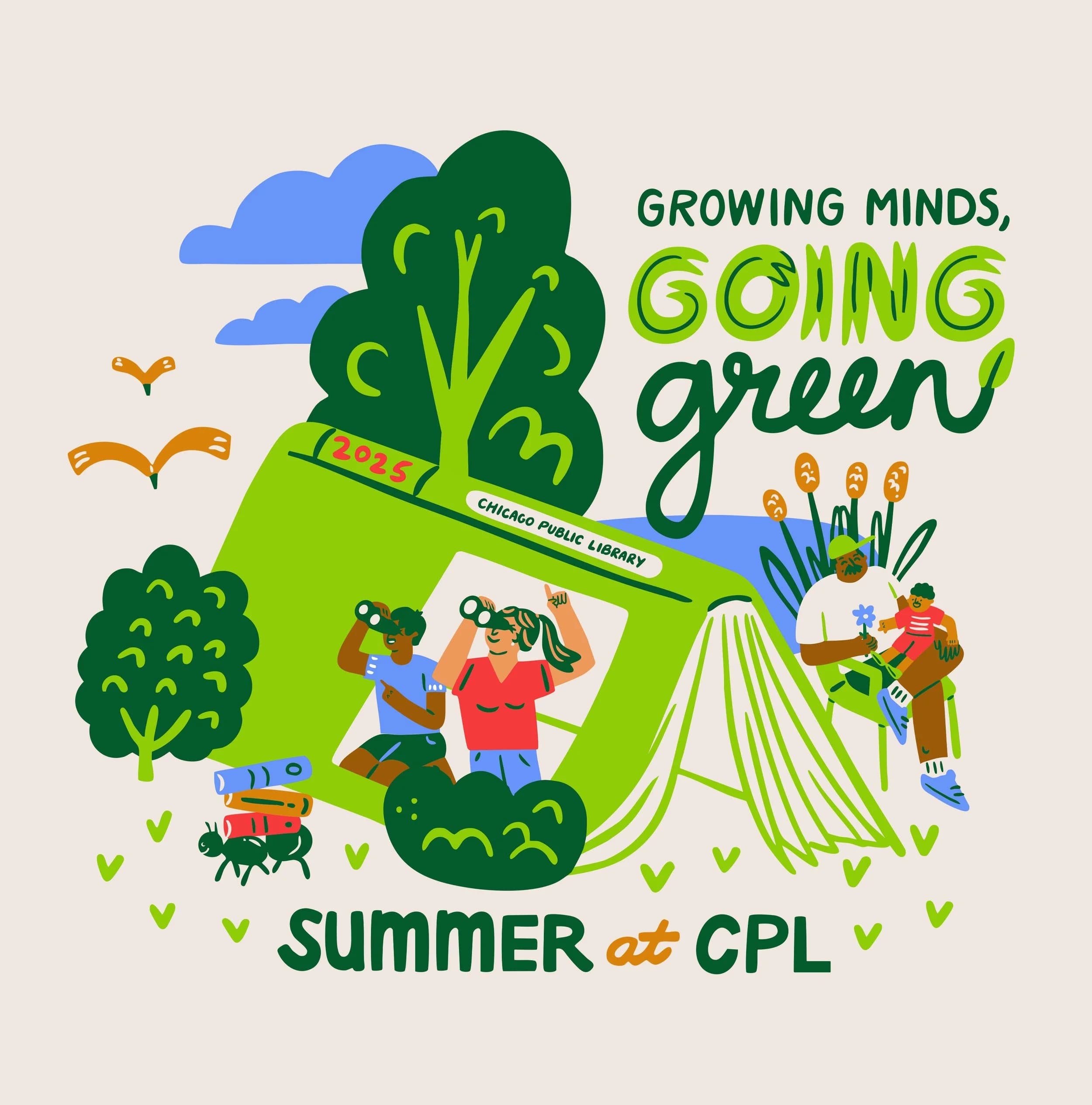 Katie Lukes - for Chicago Public Library - Chicago Public Library’s annual reading initiative.